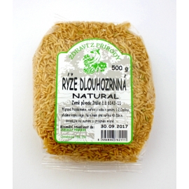 Rýže dlouhozrnná natural 500g