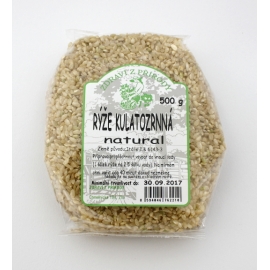 Rýže kulatozrnná natural 500g