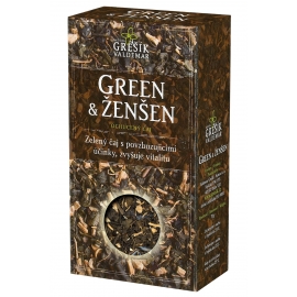 Green & Ženšen zelený čaj Grešík 70g